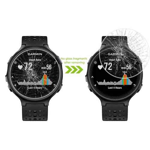 (2 Pcs) Garmin Forerunner 645 Music Tempered Glass LCD Screen Protector Guard (2 Pcs) Garmin Forerunner 645 Music Tempered Glass LCD Screen Protector Guard